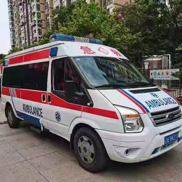沾化长途救护车护送病人返乡
